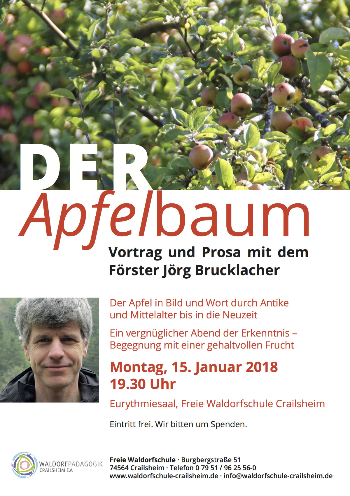 Plakat Apfelbaum