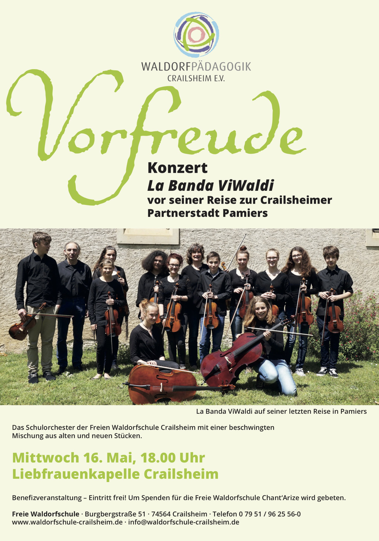 Plakat Konzert La Banda ViWaldi